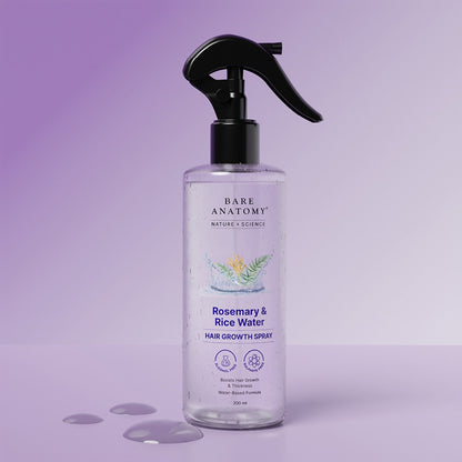 Rosemary & Rice Water Hair Growth Spray